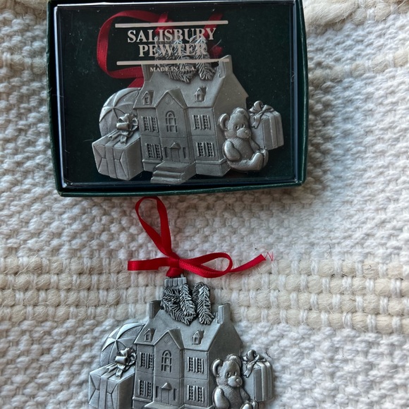 2003 Maryland Governor Ehrlich Pewter Holiday Ornament Christmas MD Republican - Picture 12 of 14